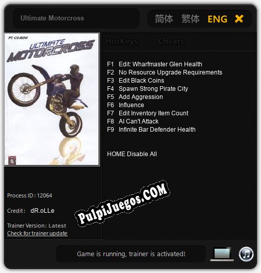 Ultimate Motorcross: Treinador (V1.0.96)