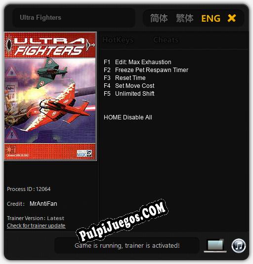 Ultra Fighters: Cheats, Trainer +5 [MrAntiFan]