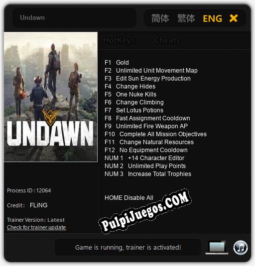 Undawn: Treinador (V1.0.62)