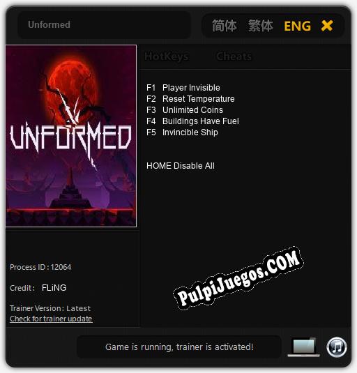 Unformed: Trainer +5 [v1.7]