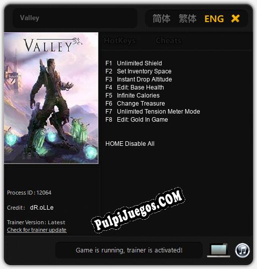 Valley: Treinador (V1.0.6)