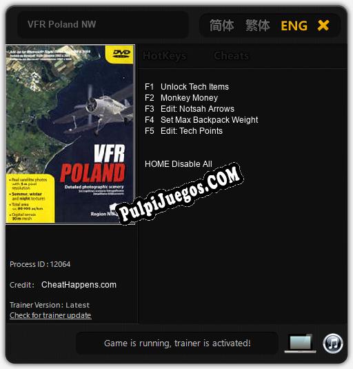 Entrenador liberado a VFR Poland NW [v1.0.4]