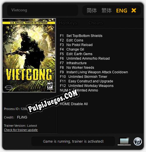 Vietcong: Treinador (V1.0.82)