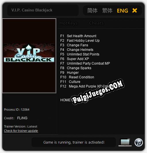 V.I.P. Casino Blackjack: Treinador (V1.0.81)