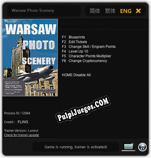 Warsaw Photo Scenery: Treinador (V1.0.34)