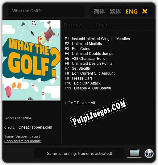 What the Golf?: Treinador (V1.0.83)