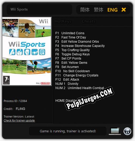 Entrenador liberado a Wii Sports [v1.0.6]