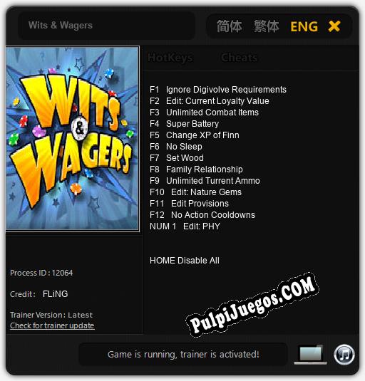 Wits & Wagers: Treinador (V1.0.52)