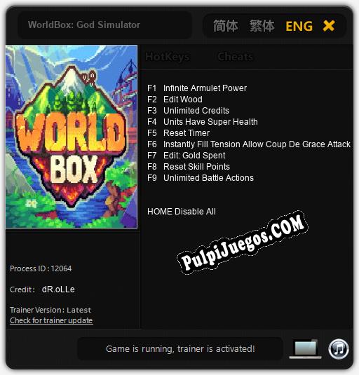 WorldBox: God Simulator: Cheats, Trainer +9 [dR.oLLe]