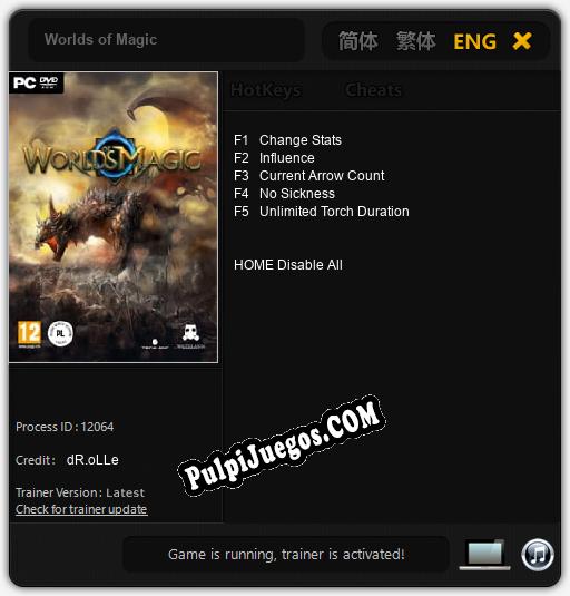 Worlds of Magic: Cheats, Trainer +5 [dR.oLLe]