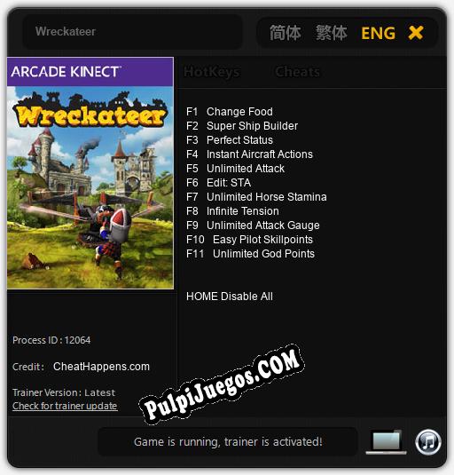 Entrenador liberado a Wreckateer [v1.0.5]