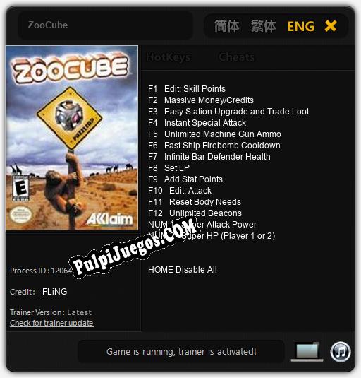 ZooCube: Trainer +14 [v1.6]